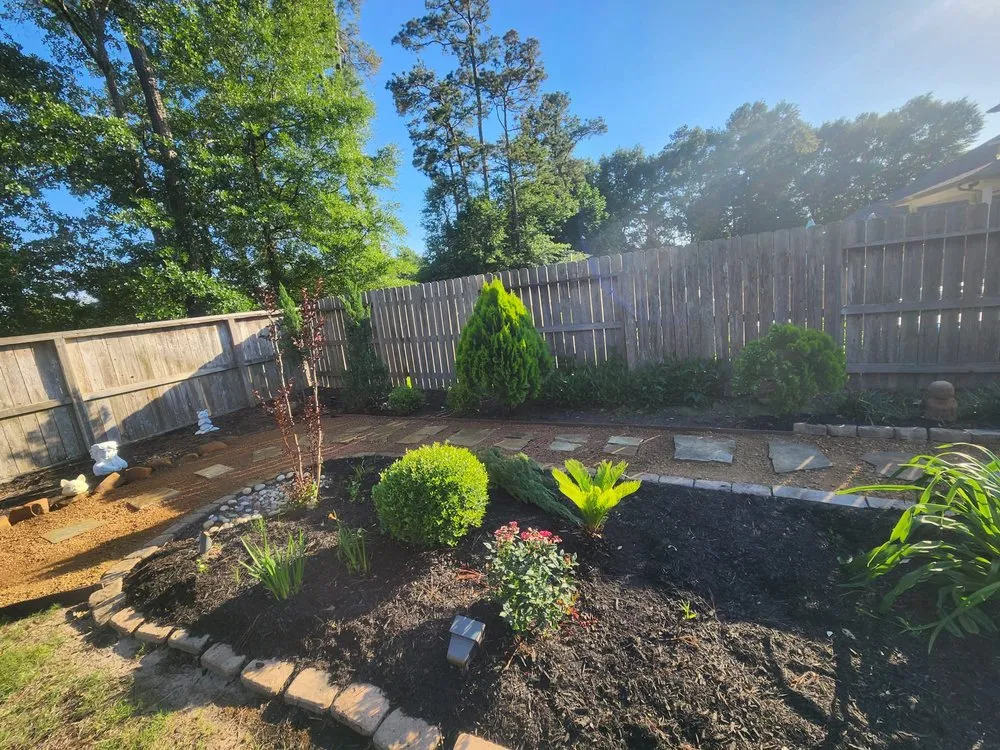 Expert outdoor landscaping in The Woodlands, TX - Green Springs Landscape