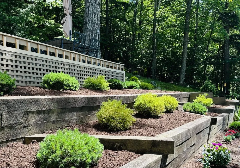 Trusted landscape design with custom design in Winthrop, ME by Green Squirrel Landscaping