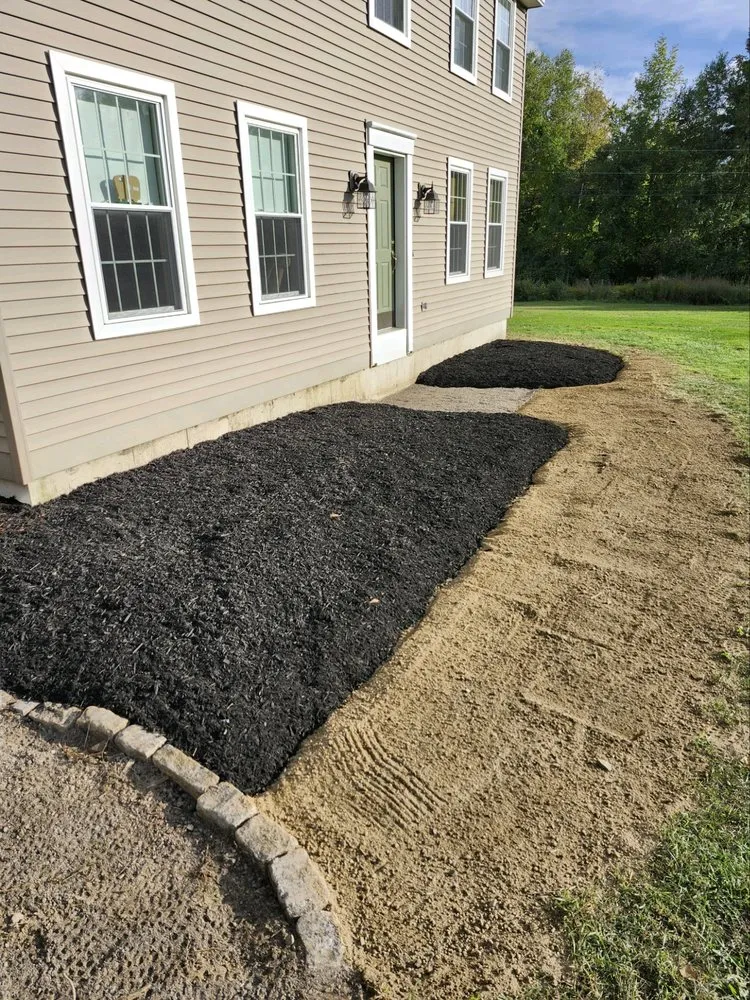 Custom landscape design in Winthrop, ME - Green Squirrel Landscaping