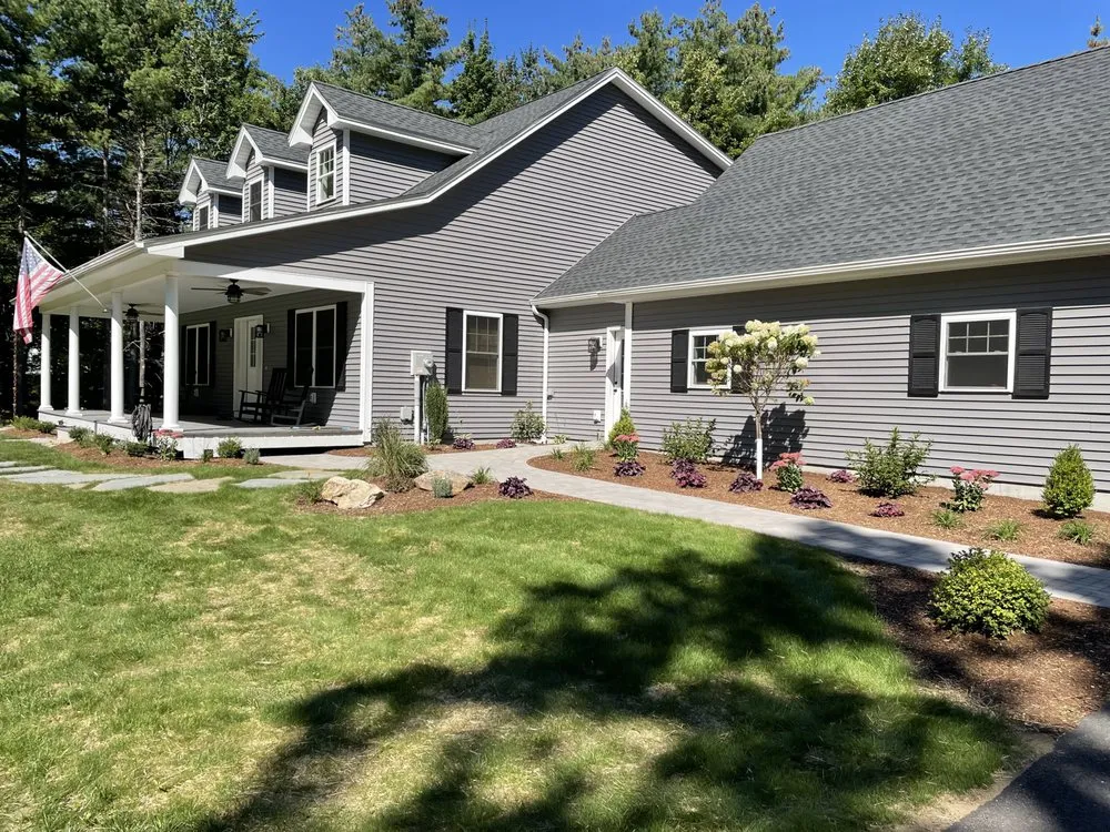 Local residential landscaping for homes in Mason, NH by Green Star Landscape Services