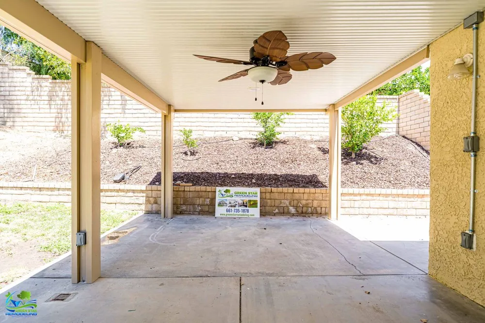 Professional garden landscaping with custom design in Los Angeles, CA by Green Star Remodeling