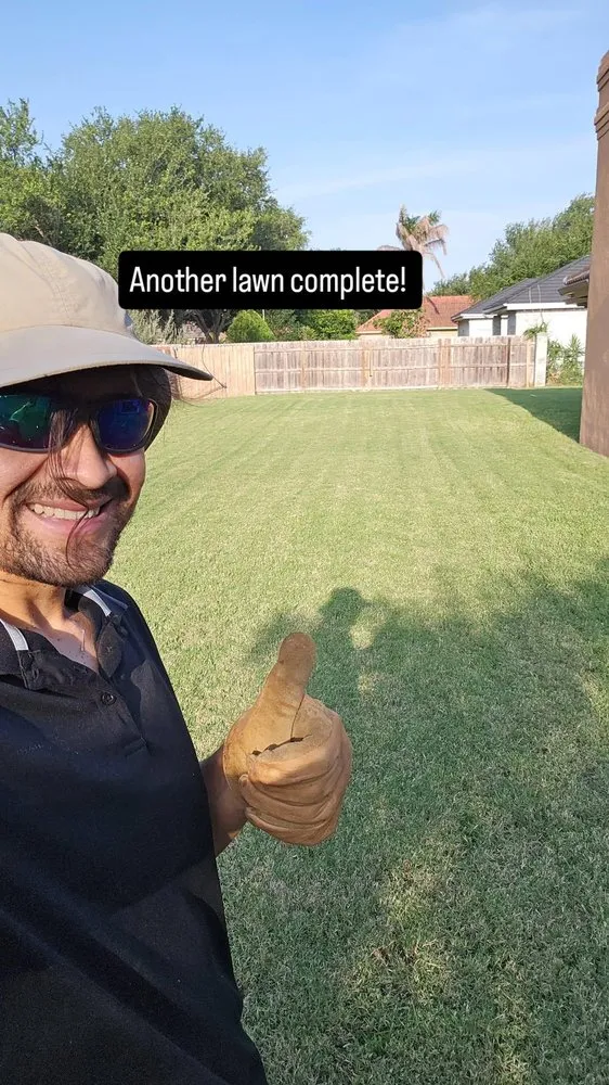 Reliable lawn care service with custom design in Mission, TX by Green Steel Lawn Care