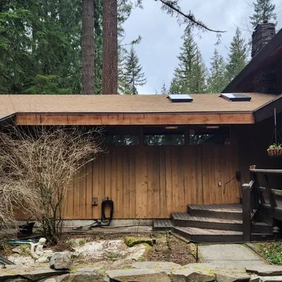 Green Stone Roofing Landscape