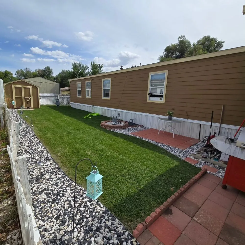 Custom lawn mowing service in Colorado Springs, CO - Green Stripe