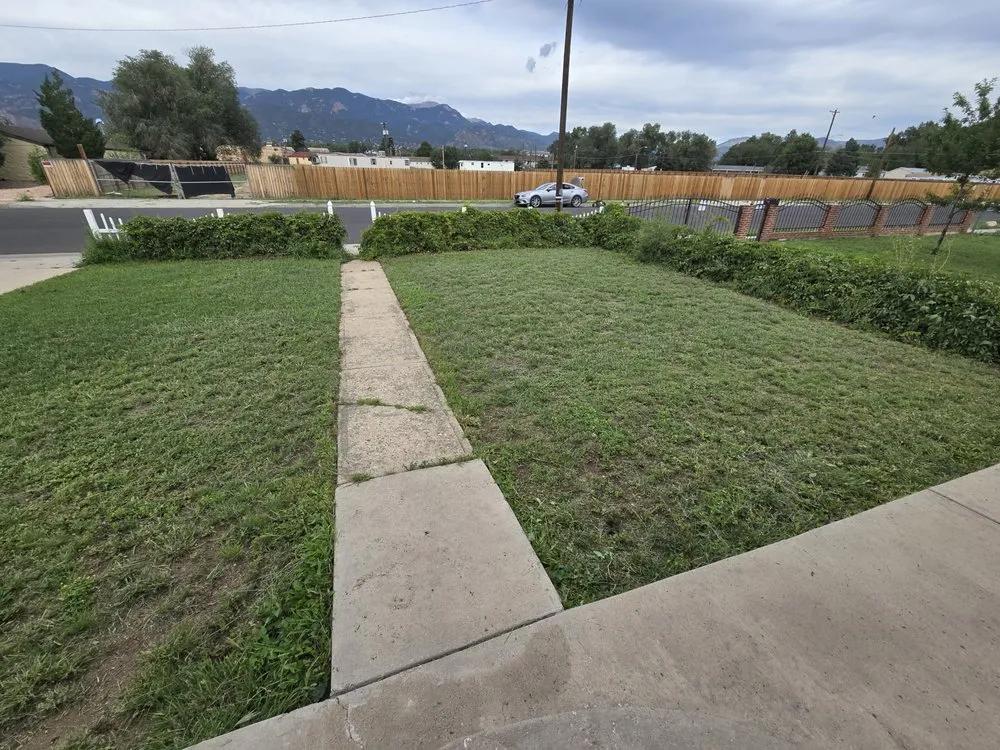 Custom landscape installation in Colorado Springs, CO by Green Stripe