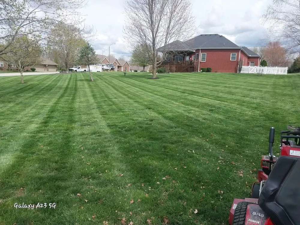 Top-rated landscape installation in Nixa, MO by Green Stripes Lawncare