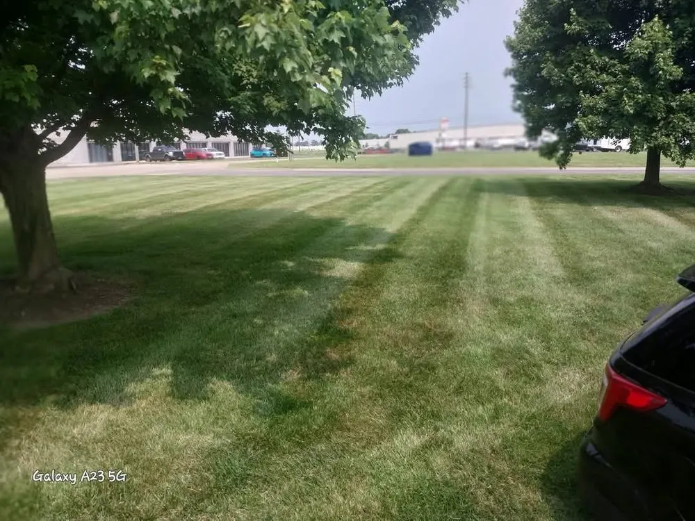 Custom residential landscaping in Nixa, MO by Green Stripes Lawncare