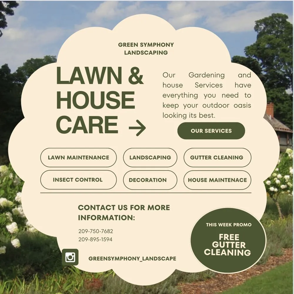 Expert lawn care service near you across Newman, CA - Green Symphony Landscaping