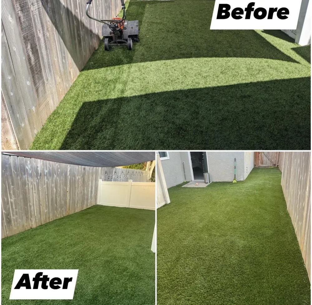 Custom lawn care service for outdoor upgrades across Spring Valley, CA - Green Synthetic Pros