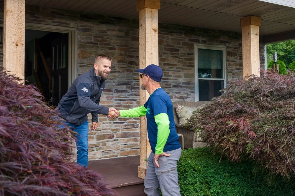 Affordable outdoor landscaping for residential properties in Traverse City, MI by Green Team Lawn Care