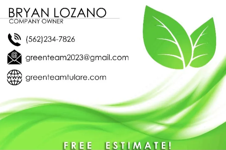 Custom lawn mowing service experts serving Tulare, CA - Green Team Lawn Service