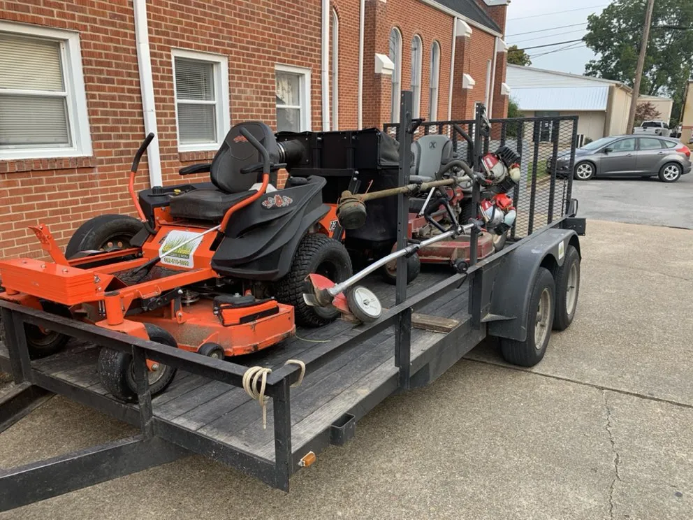 Professional outdoor landscaping for homes across Tupelo, MS - Green Team of Tupelo Lawn Care and more