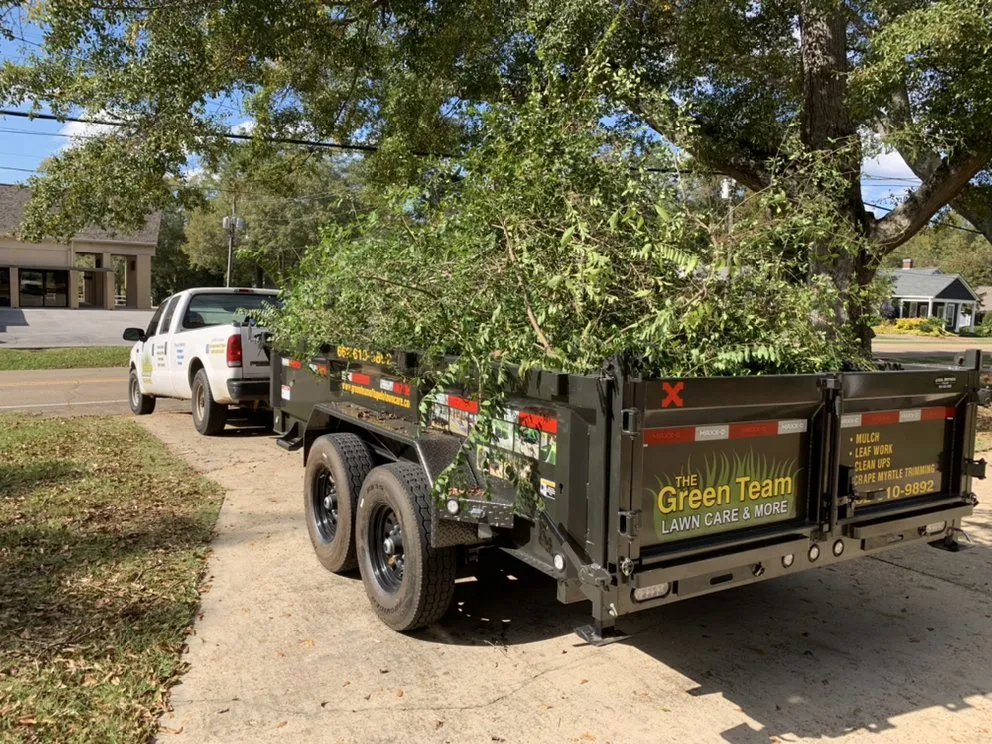 Custom outdoor landscaping experts serving Tupelo, MS - Green Team of Tupelo Lawn Care and more