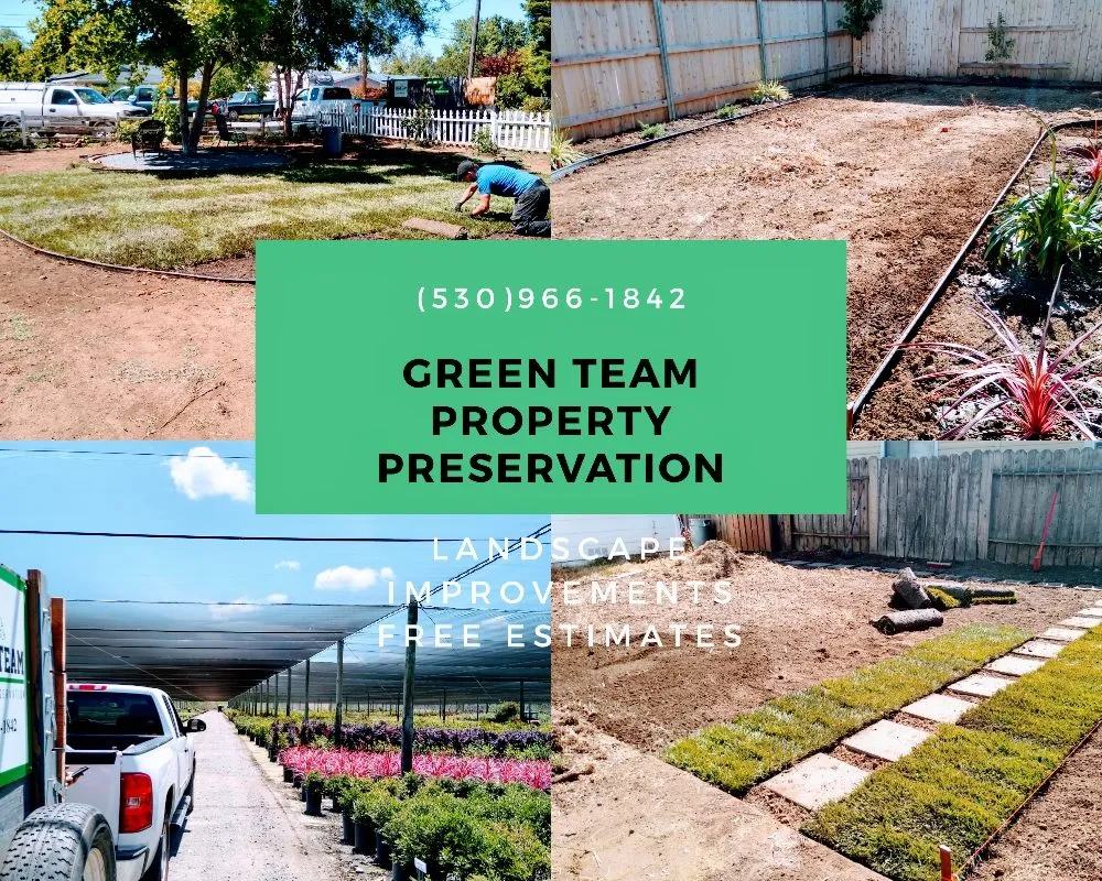 Professional residential landscaping experts serving Chico, CA - Green Team Property Preservation