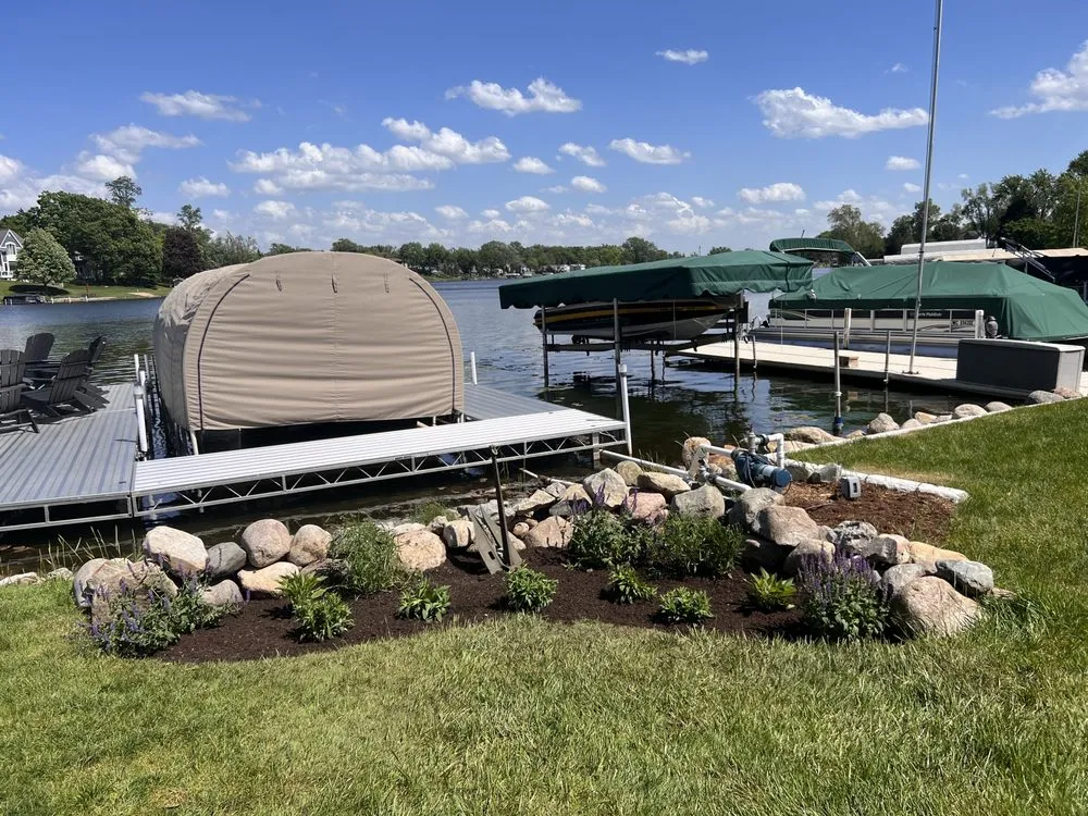 Local residential landscaping for homes in Walled Lake, MI by Green Thumb Garden Services