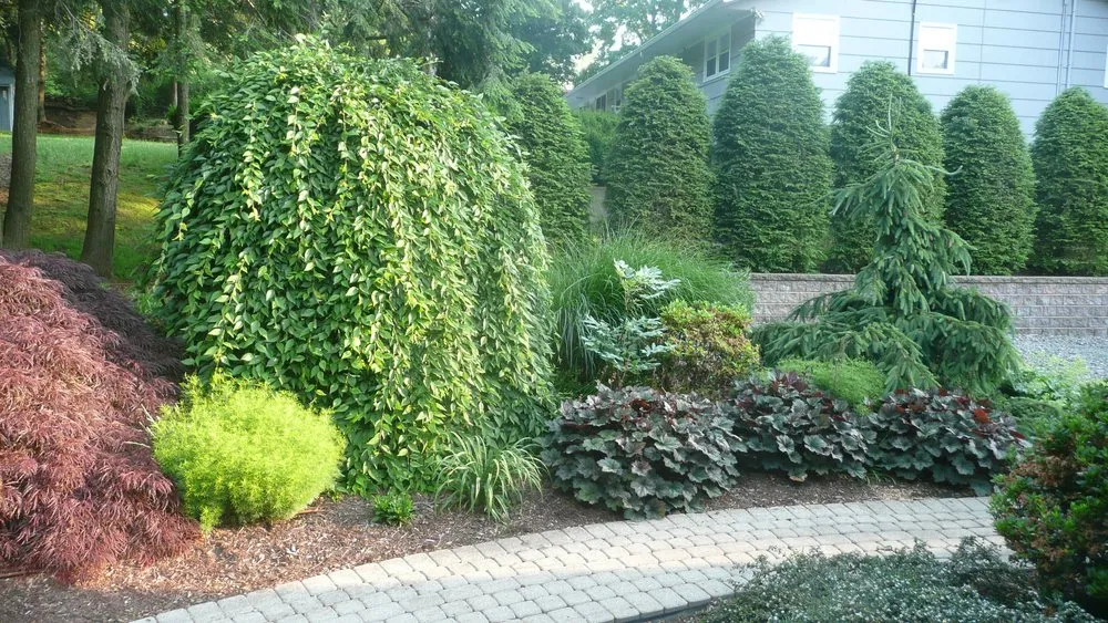 Trusted outdoor landscaping with custom design in Trumbull, CT by Green Thumb Landscaping