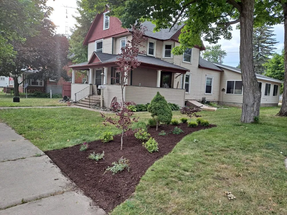 Trusted residential landscaping with custom design in Cass City, MI by Green Thumb Lawn And Landscape