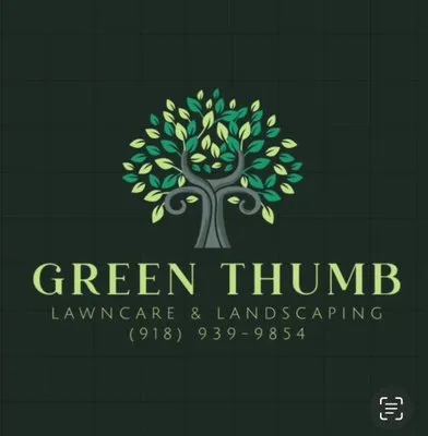Green Thumb lawn and landscaping Logo