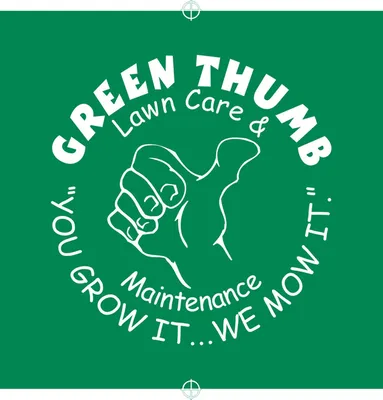 Green Thumb Lawn Care & Maintenance Logo