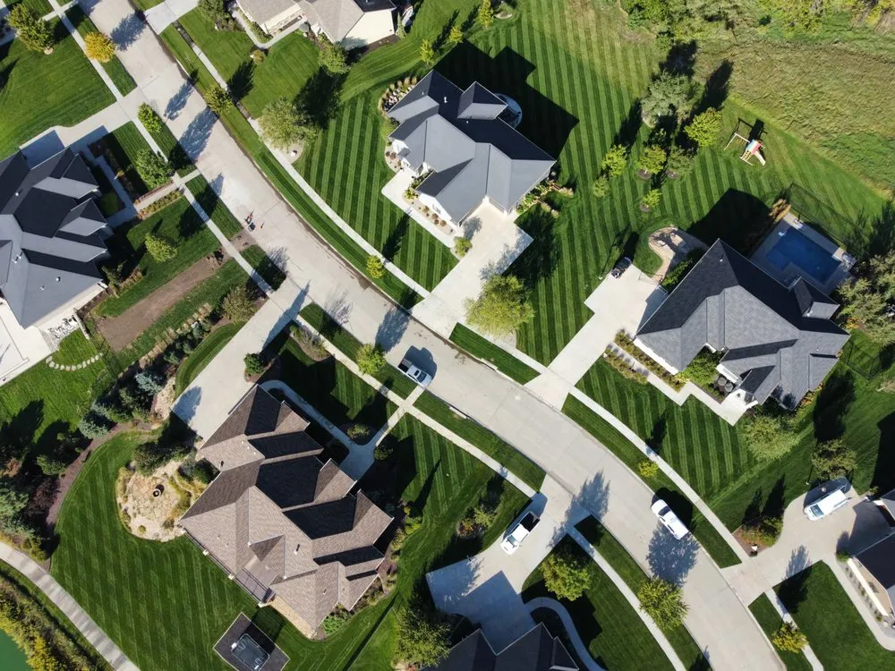 Professional garden landscaping for outdoor upgrades in Milford, NE by Green Thumb Lawn Service