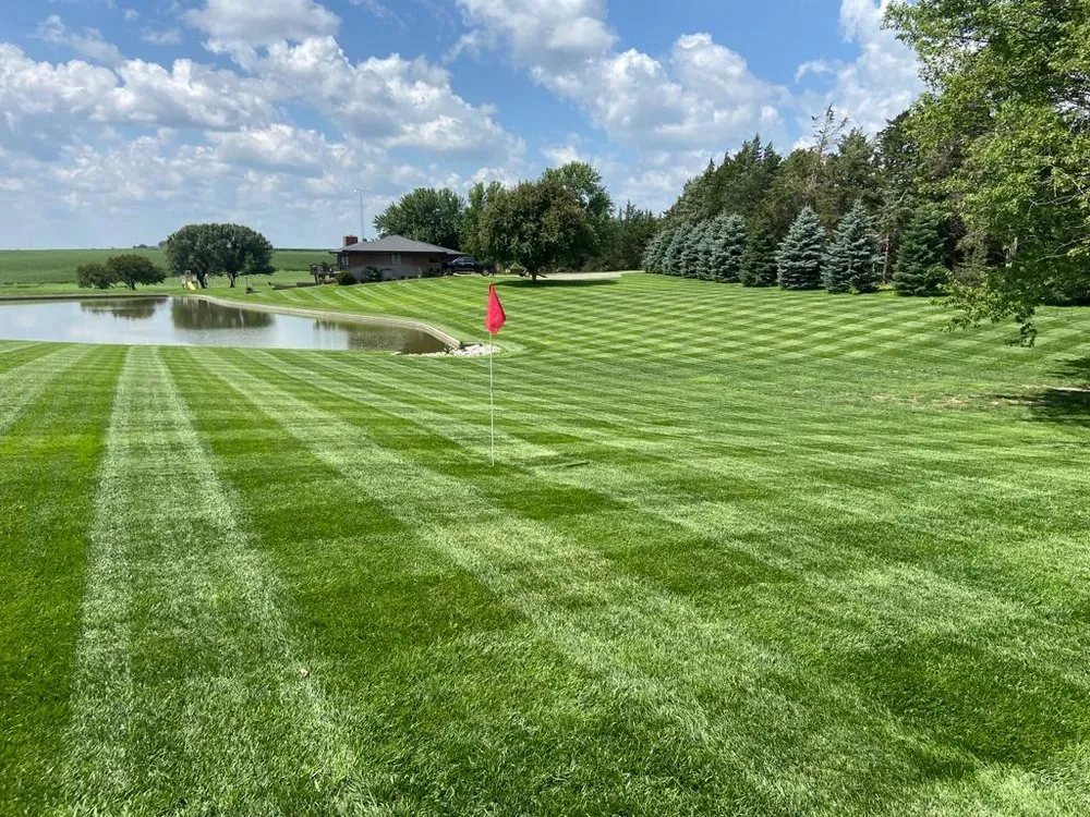 Reliable garden landscaping experts serving Milford, NE - Green Thumb Lawn Service