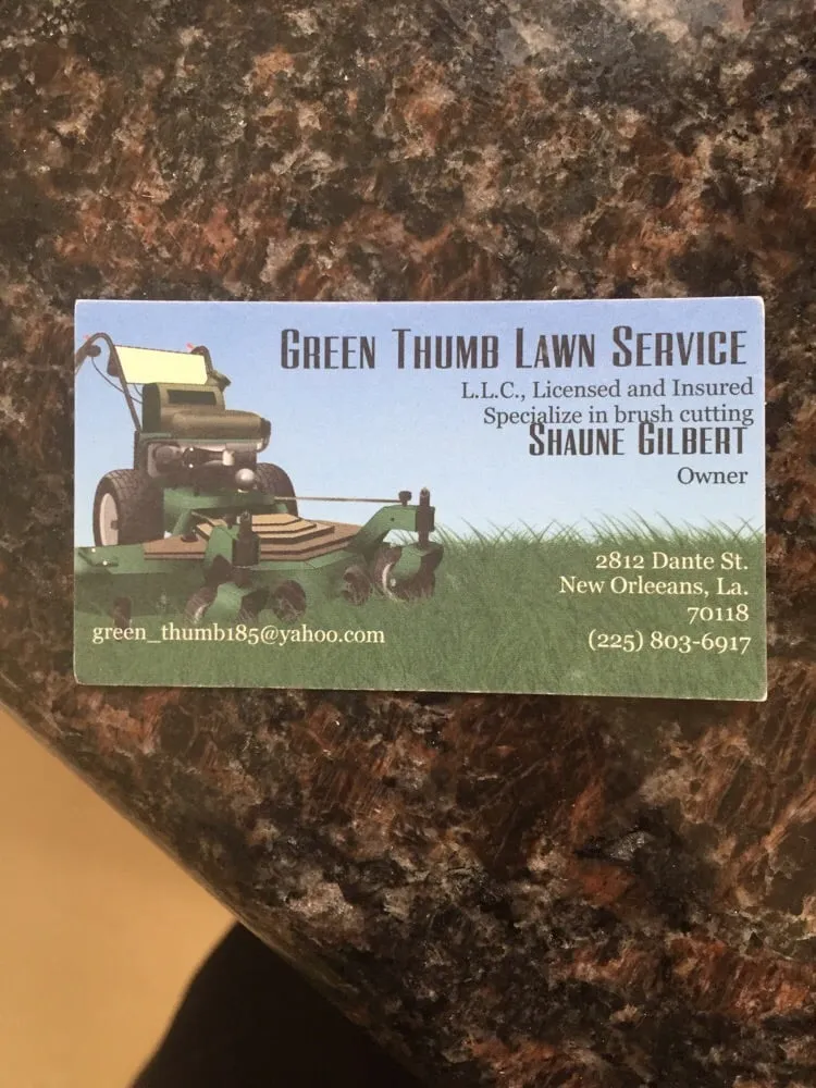 Custom yard cleanup service in New Orleans, LA by Green Thumb Lawn Service