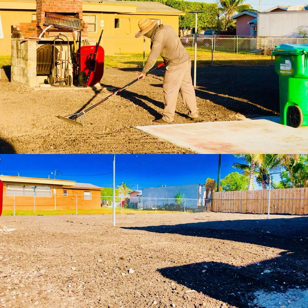 Local garden landscaping in Miami, FL by Green Thumbs Lawn Services