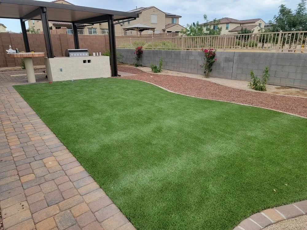 Custom landscape design in Surprise, AZ by Green Tier Landscape