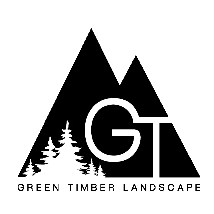 Custom outdoor landscaping with custom design across Rexburg, ID - Green Timber Landscape