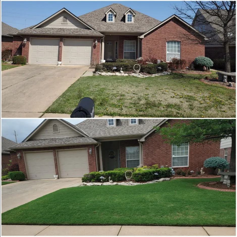 Affordable lawn care service for residential properties across Tulsa, OK - Green Time Landscaping