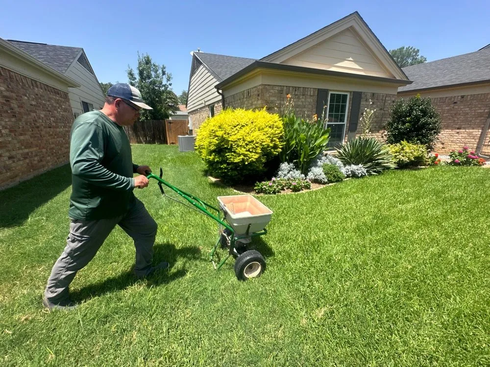 Custom residential landscaping for year-round maintenance in Euless, TX by Green Top Lawn Care