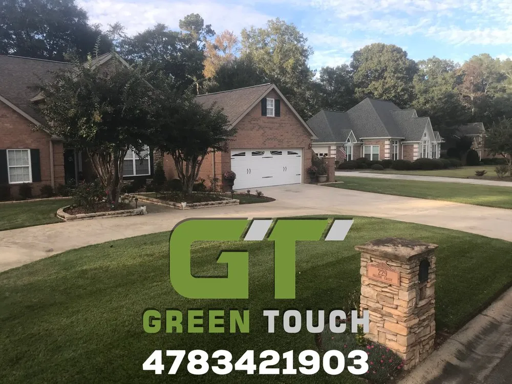 Professional garden landscaping for year-round maintenance across Warner Robins, GA - Green Touch landscaping