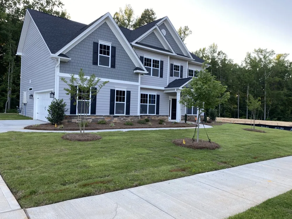 Expert garden landscaping for beautiful yards in Charlotte, NC by Green Touch Lawn Care