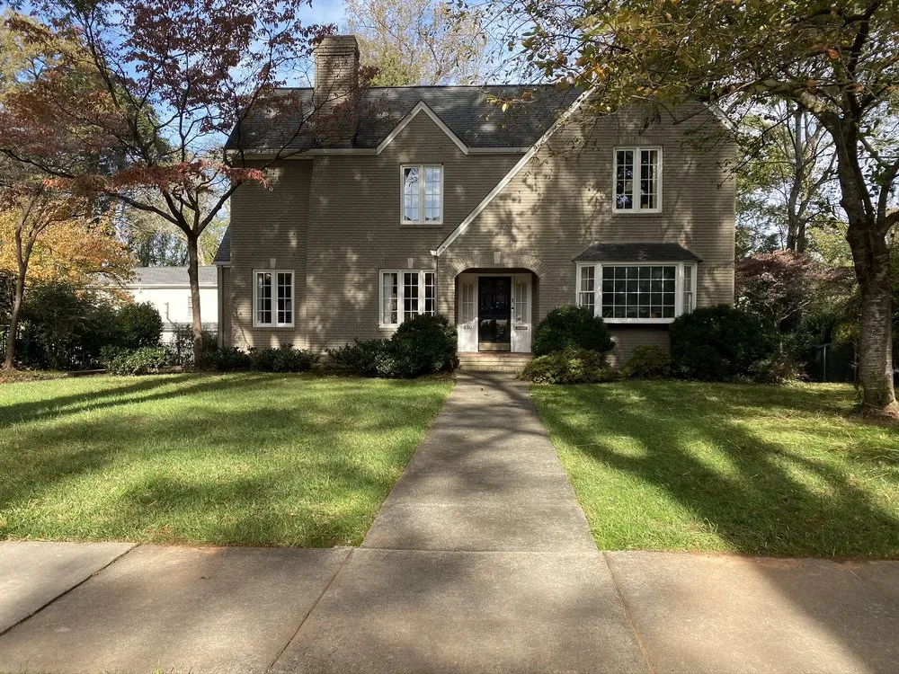 Professional landscaping services for residential properties in Charlotte, NC by Green Touch Lawn Care