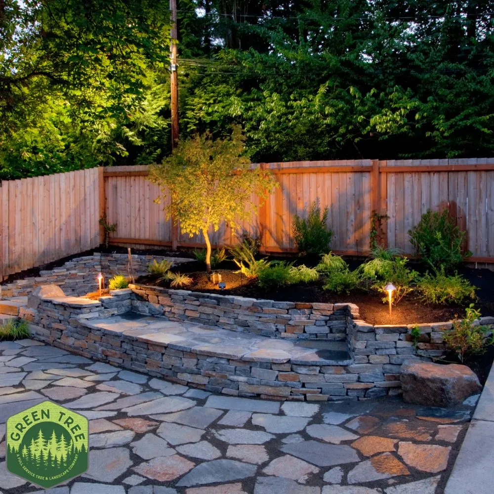 Affordable landscape installation in Columbus, OH by Green Tree