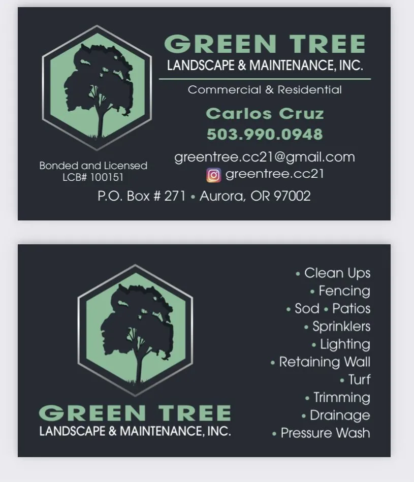 Professional garden landscaping in Woodburn, OR by Green Tree Landscape & Maintenance