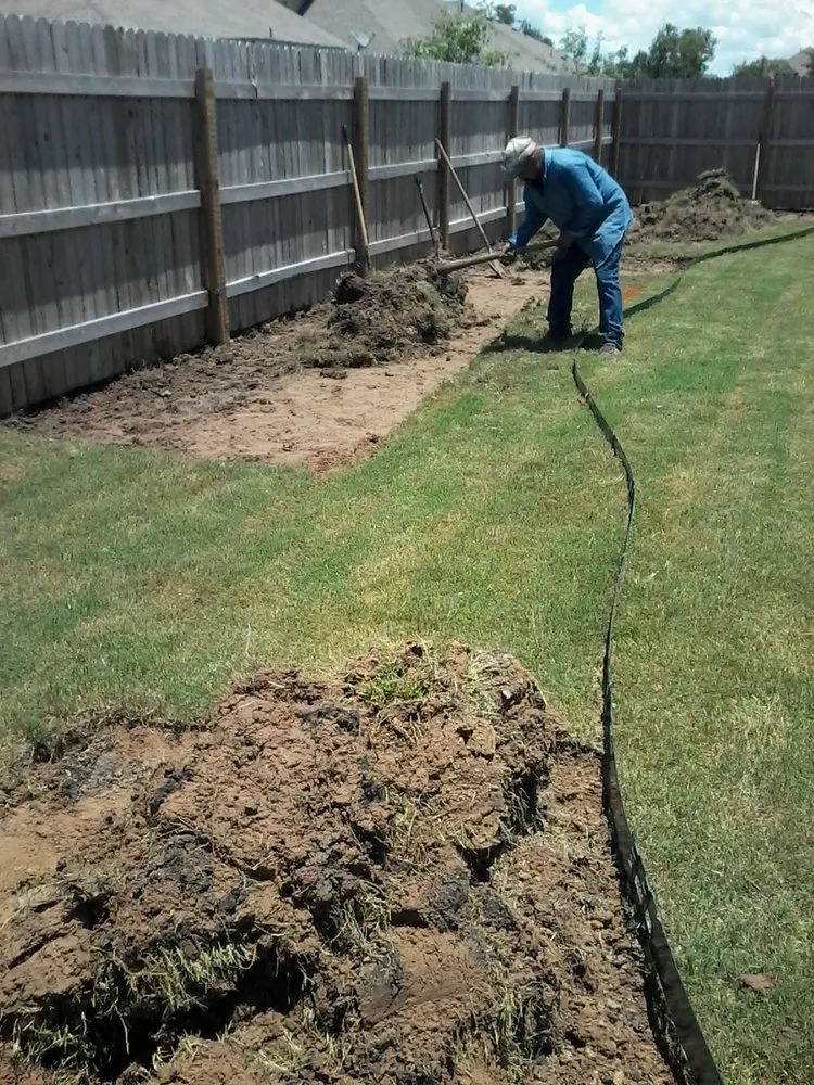 Top-rated outdoor landscaping in Dallas, TX by Green Tree Lawn Care Services