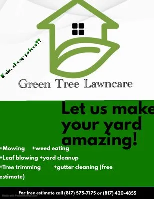 Green Treen Lawncare Logo