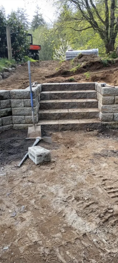 Affordable landscape installation for residential properties in Port Orchard, WA by Green Triangle Landscaping