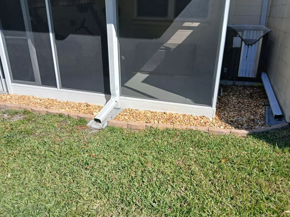 Custom residential landscaping with custom design in Ocala, FL by Green Truck Mowing