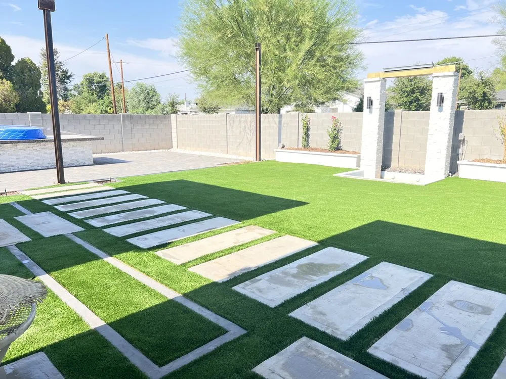 Reliable lawn care service in Phoenix, AZ by Green Trust Landscapes