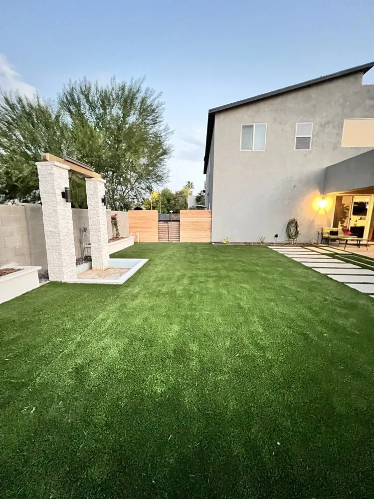 Affordable landscape design in Phoenix, AZ by Green Trust Landscapes