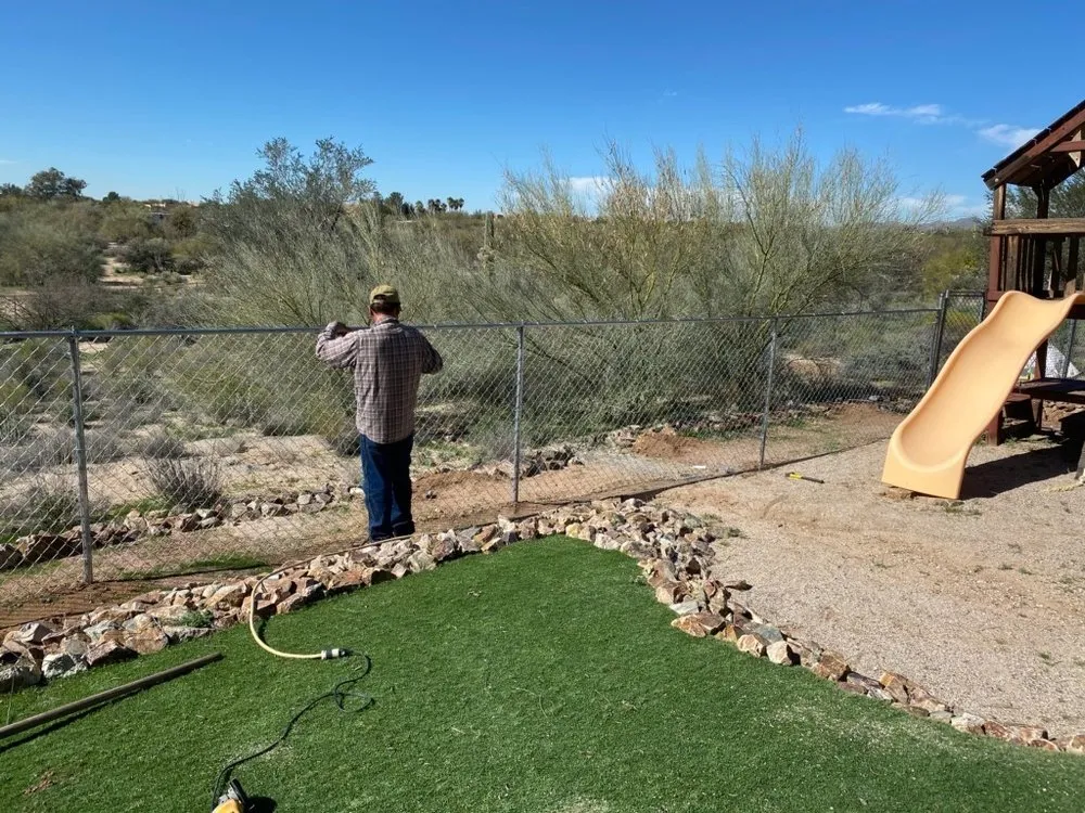 Custom landscape installation in Tucson, AZ by Green tucson