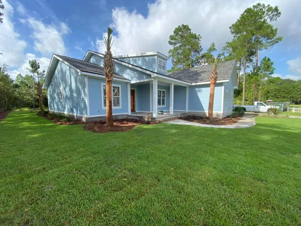Custom yard maintenance with custom design in St. Marys, GA by Green Turf Logic
