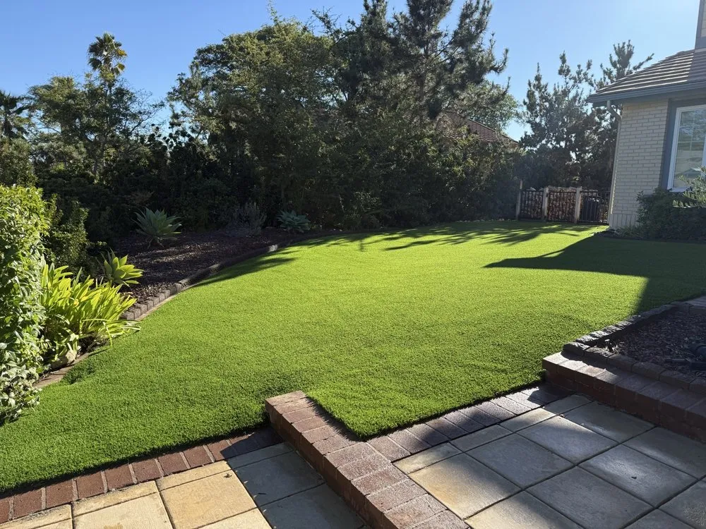 Local landscape installation in Moreno Valley, CA - Green Turf