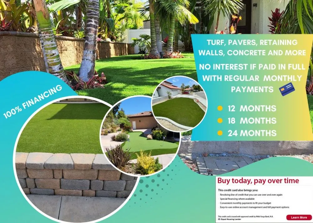Local landscape design near you in Lemon Grove, CA by Green Turf Pro
