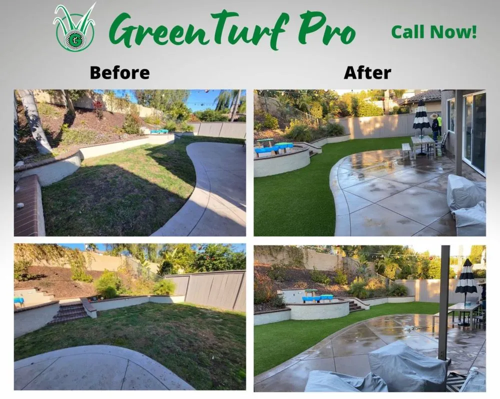 Reliable yard maintenance for beautiful yards across Lemon Grove, CA - Green Turf Pro