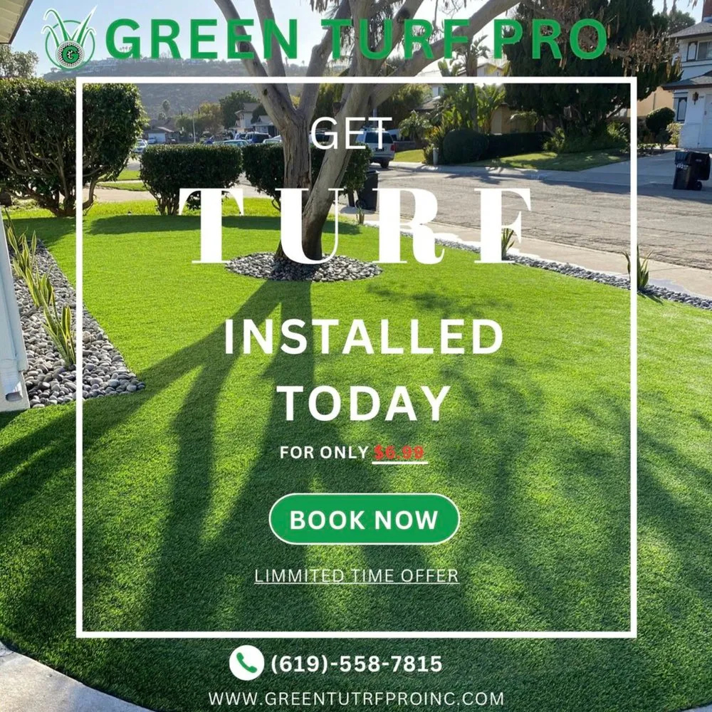 Trusted residential landscaping for residential properties across Lemon Grove, CA - Green Turf Pro