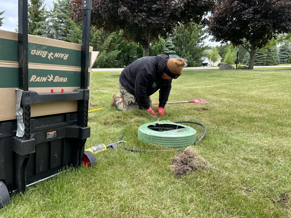Trusted residential landscaping for beautiful yards in Petoskey, MI by Green Up Irrigation