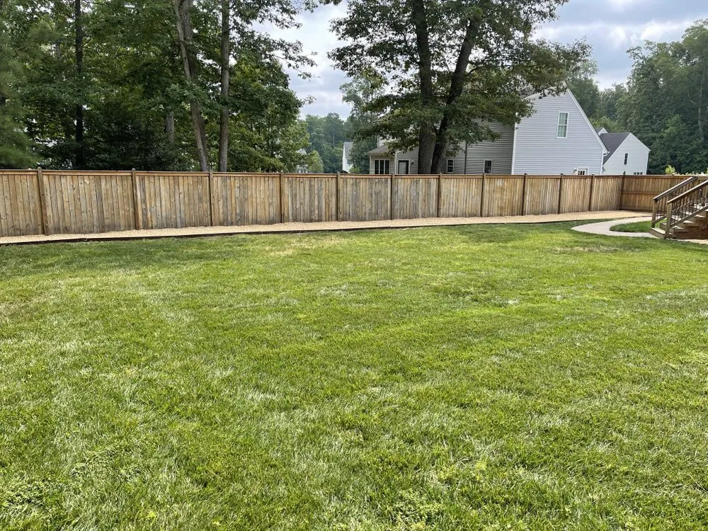 Professional yard cleanup service with custom design across Henrico, VA - Green Up Lawn Care